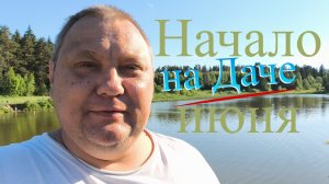 Начало июня на даче