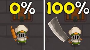 Я прошел Chef Knight на 100% Достижений