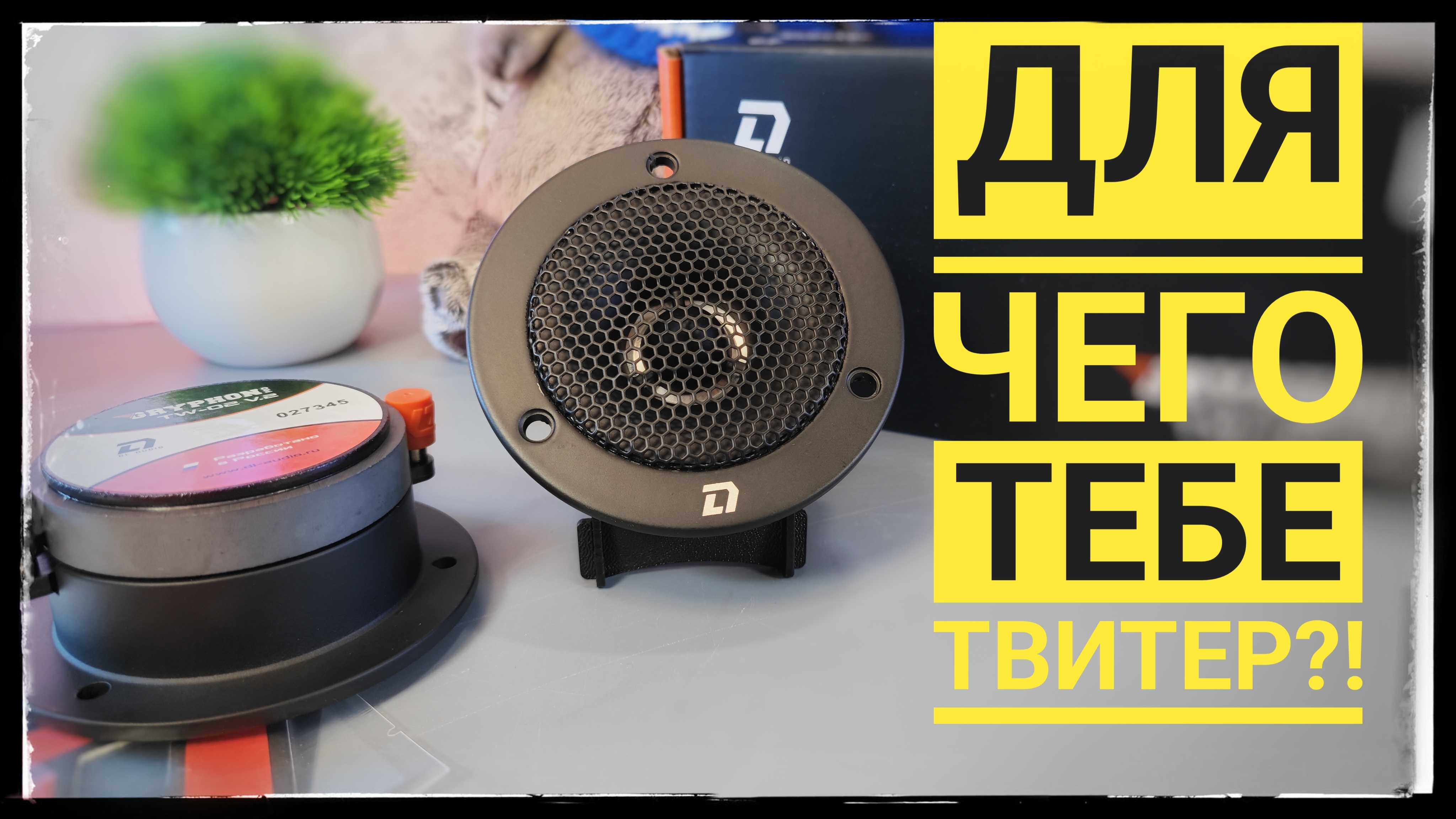 Изюминка вашей аудиосистемы! DL Audio Gryphon Pro TW 02 v2 смотреть онлайн