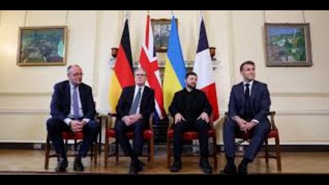 Макрон, Мерц и Стармер проведут переговоры с Зеленским в Лондоне