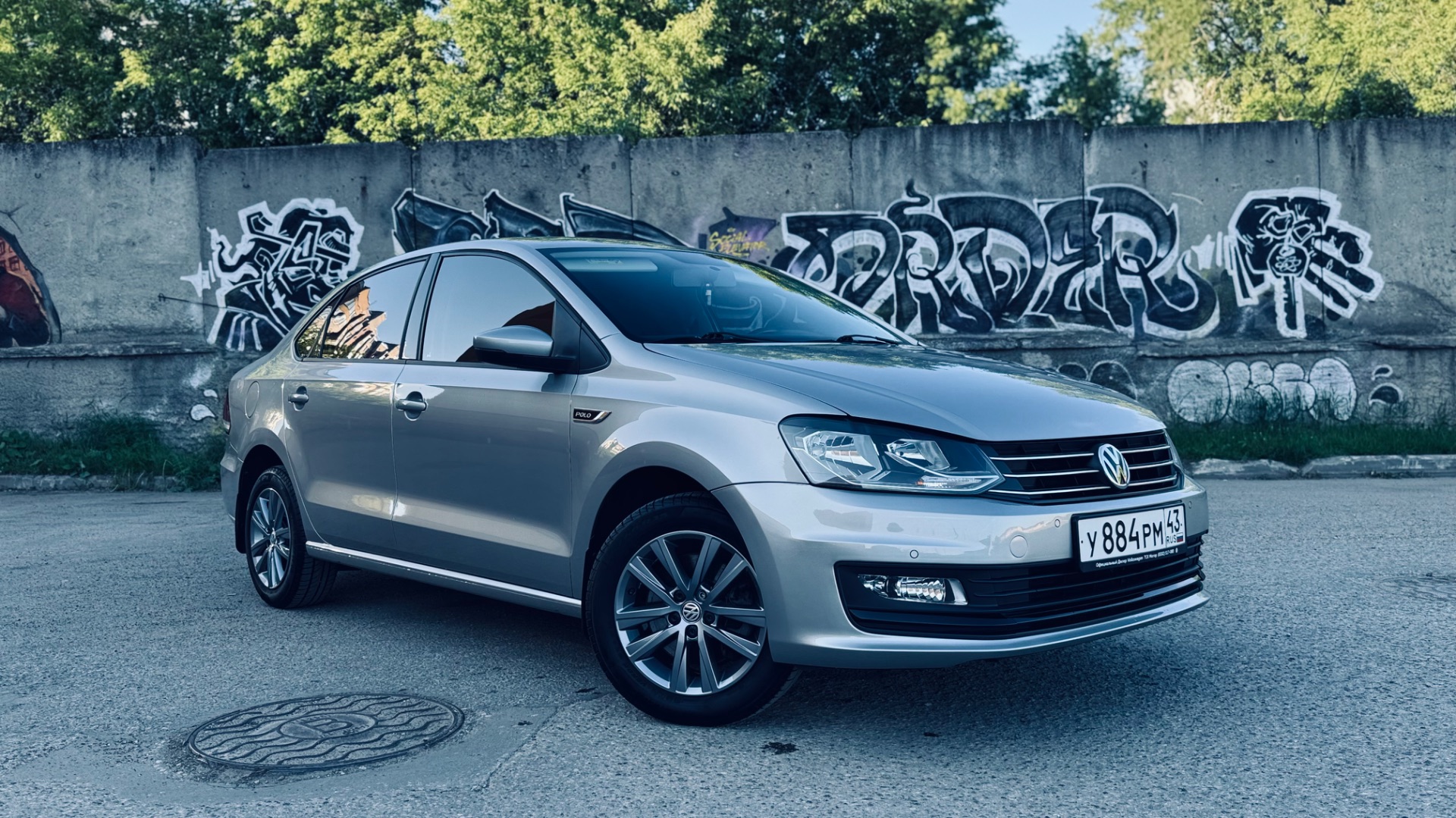 Polo sedan Silver💥