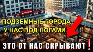 Гигантские ПОДЗЕМНЫЕ МЕГАПОЛИСЫ⚡ КТО и КОГДА их ПОСТРОИЛ💥