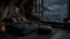ЗВУКИ ДОЖДЯ С ГРОЗОЙ ДЛЯ СНА 🌧️⚡ ШУМ ДОЖДЯ, ГЛУБОКИЙ СОН И СНЯТИЕ СТРЕССА
