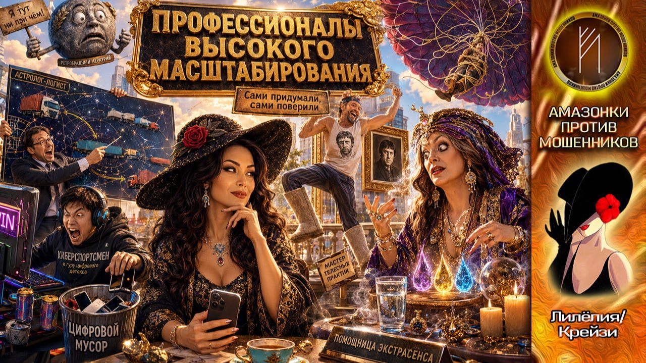 ЛИЛЁЛИЯ / Профессионалы высокого масштабирования опозорились / Меркурий в шоке смотреть онлайн