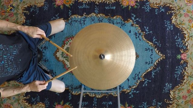 Ufip Ritmo 20" Crash Ride Part2