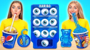 Челлендж с Синей Едой # Смешные Челленджи с Едой от Jelly DO Challenge