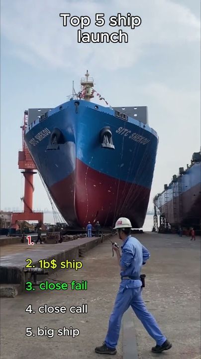 Best Ship Launch Everr #ship #shiplaunch