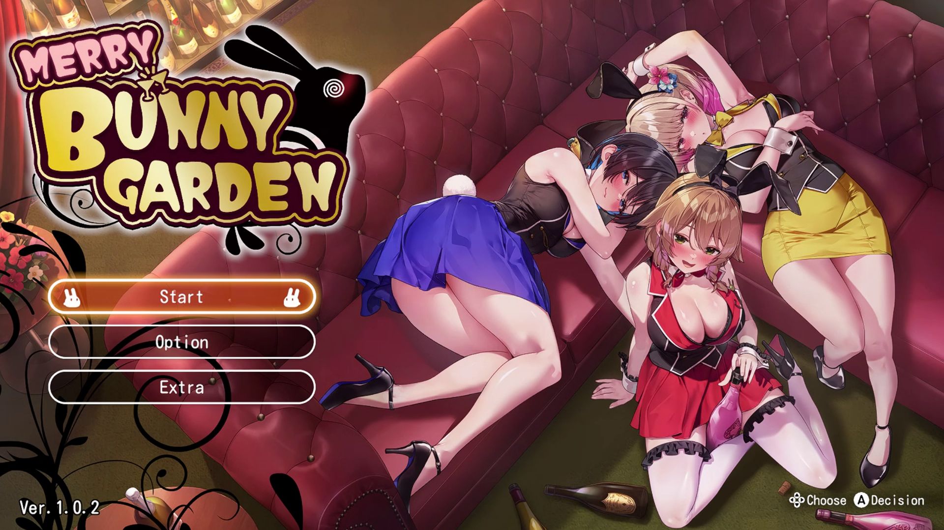 Merry Bunny Garden | Зайки в Стельку [NS1][ENG] 01/01 смотреть онлайн