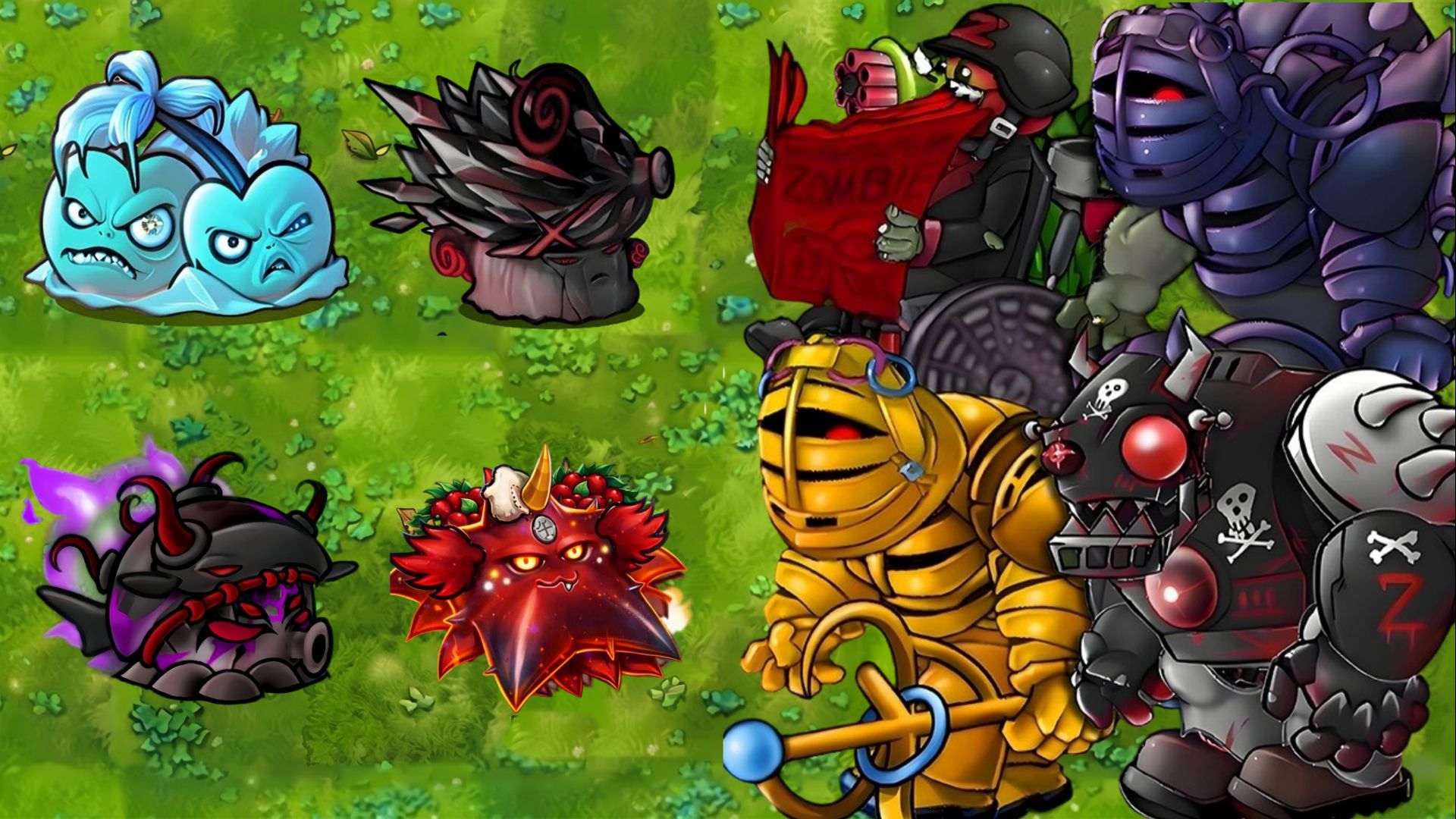 Растения против Зомби PVZ Fusion Plants vs Zombies ПвЗ битва прохождение топ смотреть онлайн