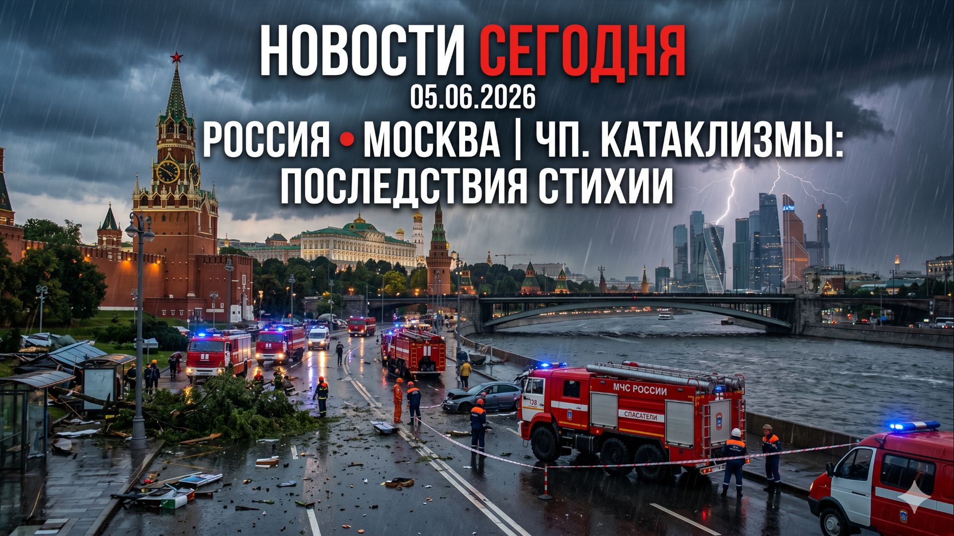 Новости Сегодня 05.06.2026 — Россия, Москва, США, Европа | ЧП, Катаклизмы смотреть онлайн