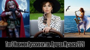 Топ 3 Новинок Русских хитов. Лучшая Музыка 2026. Сборник русских ХИТОВ 2026. Песни ИИ. #музыкаИИ