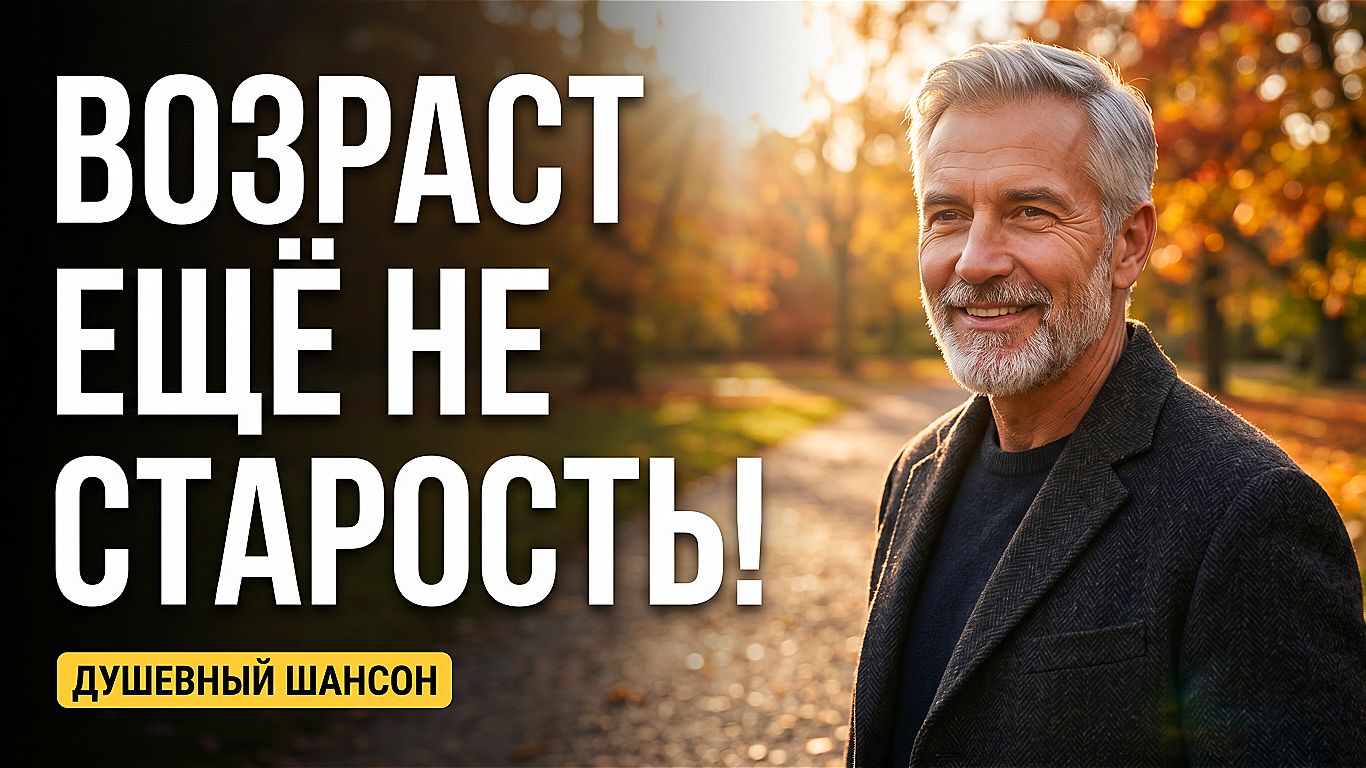 ВОЗРАСТ — ЭТО ЕЩЁ НЕ СТАРОСТЬ! 🎵 Мудрая песня о жизни, которая берет за душу! (Премьера 2026)