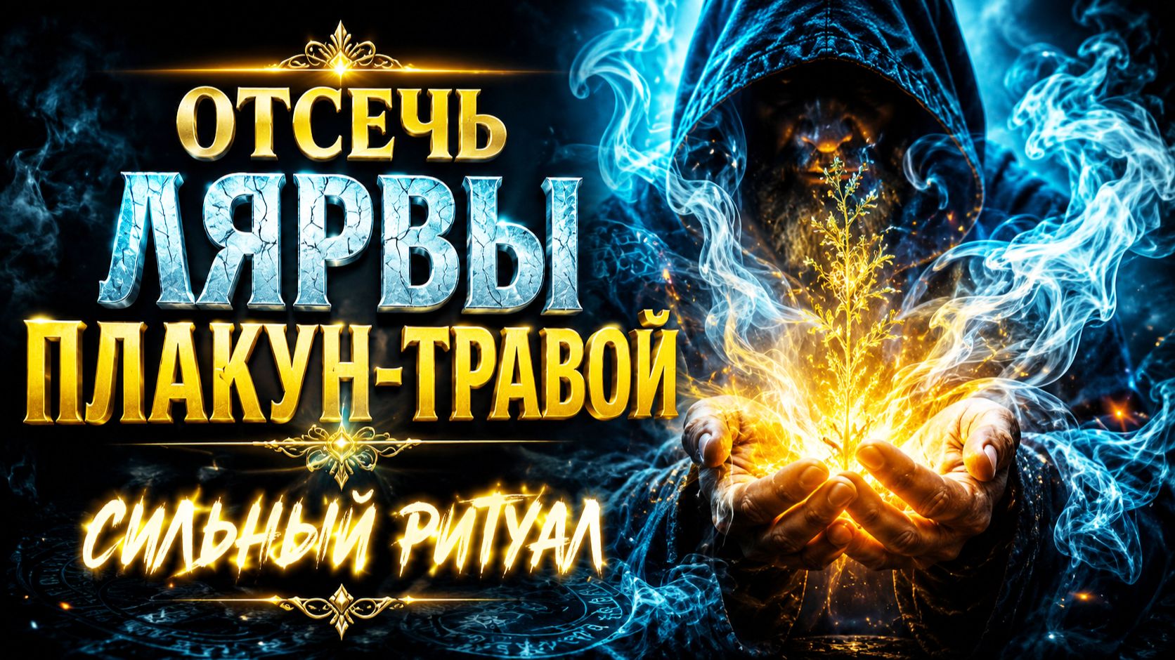 ОТСЕЧЬ ЛЯРВЫ ПЛАКУН - ТРАВОЙ... СИЛЬНЫЙ РИТУАЛ... ДЛЯ ВСЕХ смотреть онлайн