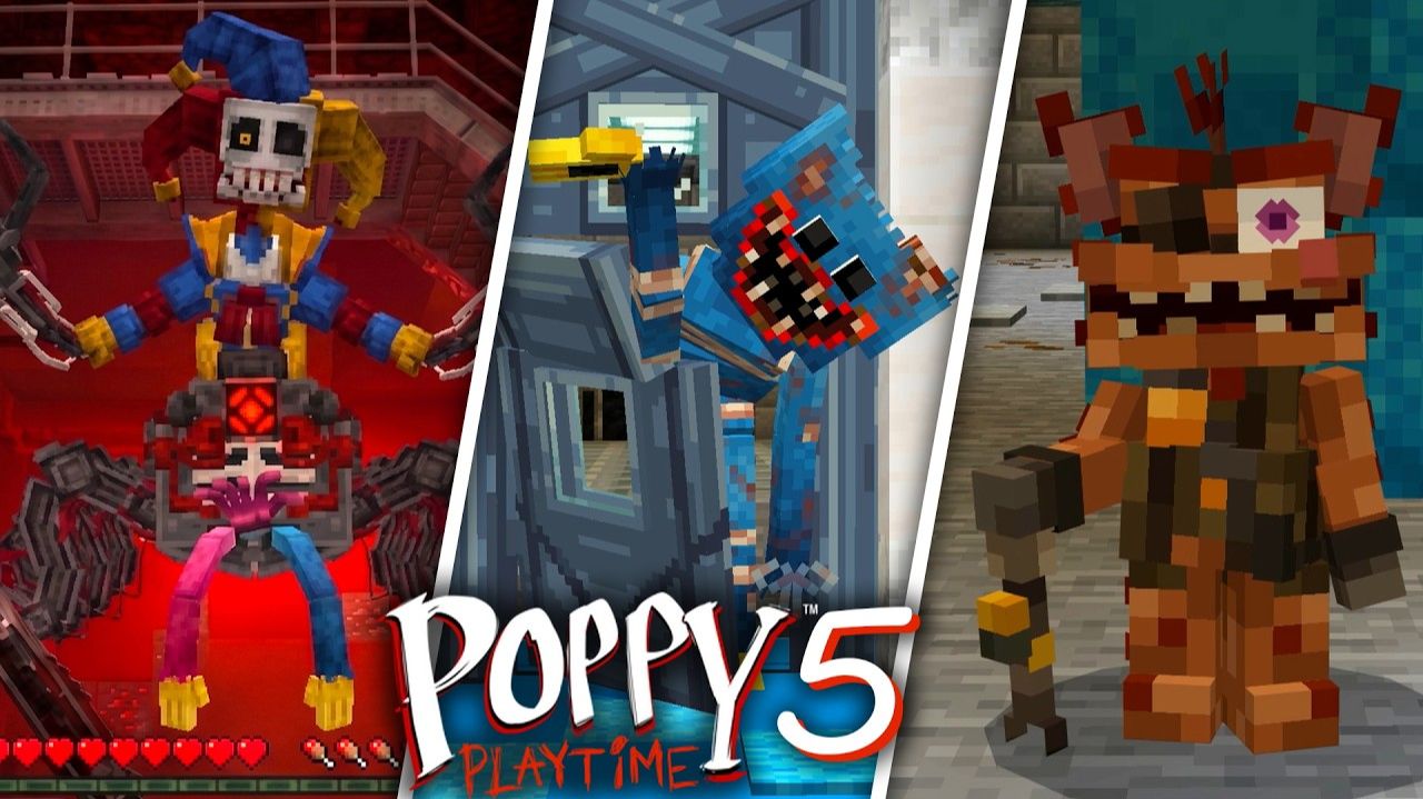 Poppy Playtime Глава 5 - Minecraft Gameplay! Очень весело и инетерсно! смотреть онлайн