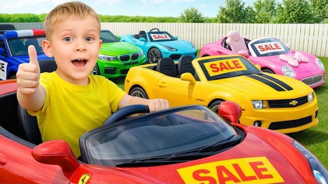 ДИАНА И РОМА | Приключения в автомобилях и гараже для детей! 🚗