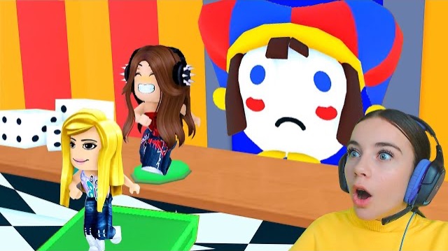 КОМАНДНЫЙ ПОБЕГ ИЗ ЦИФРОВОГО ЦИРКА вместе С АЛЁНОЙ в ROBLOX! смотреть онлайн