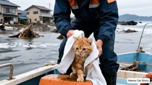 Мама-кошка нездорова 🤒, Рыжий котёнок зовёт папу-кота домой 📞💕 #Смешные видео о кошках