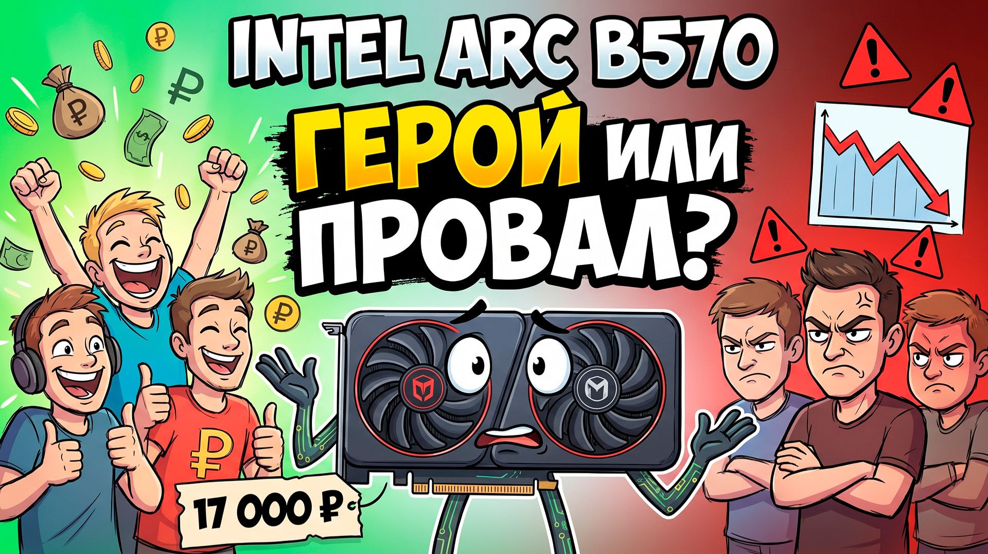 Intel Arc B570 за 17 000: народный герой или большая ошибка? | Тест 22 игры смотреть онлайн
