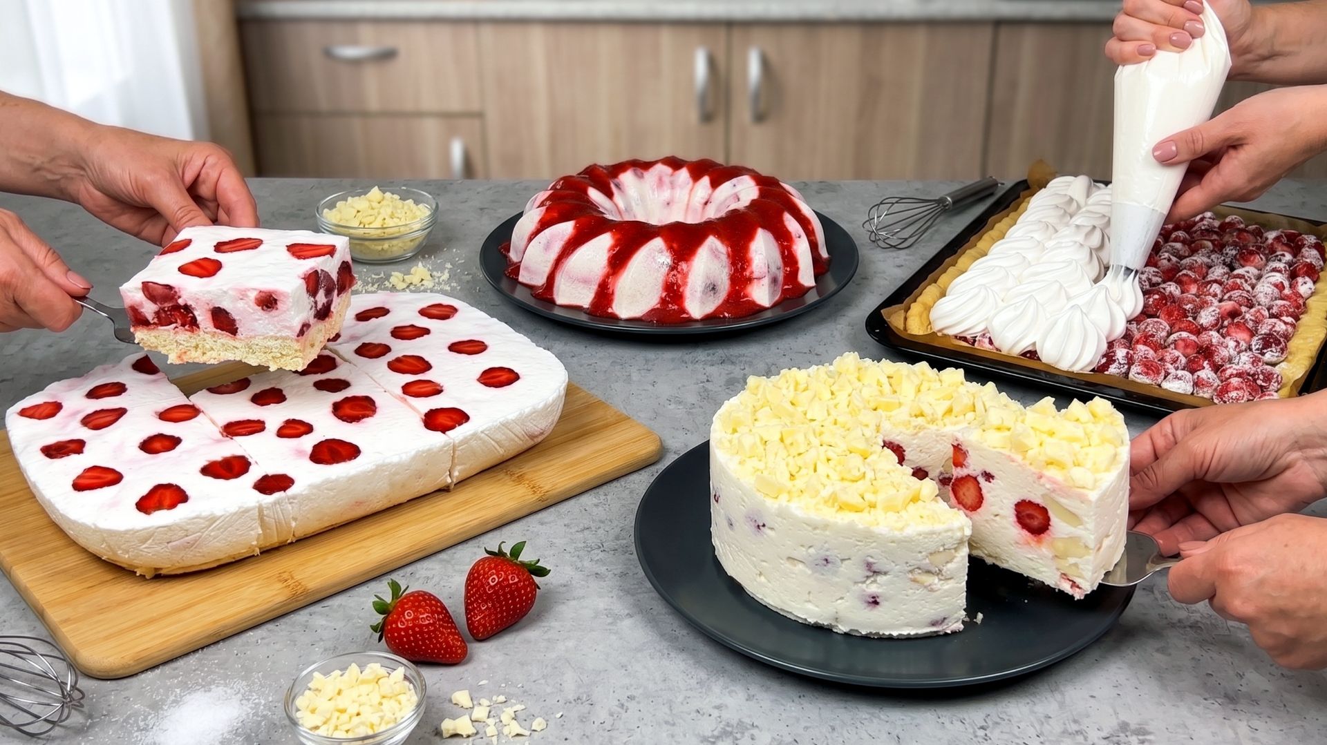 Повторяю каждый год: 4 самых лучших десерта с клубникой от канала 