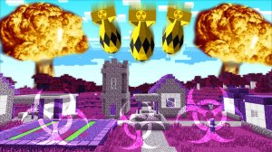 Я УНИЧТОЖИЛ БОМБОЙ НЕИЗВЕСТНЫЙ ВИРУС В МАЙНКРАФТ | Риколит Minecraft