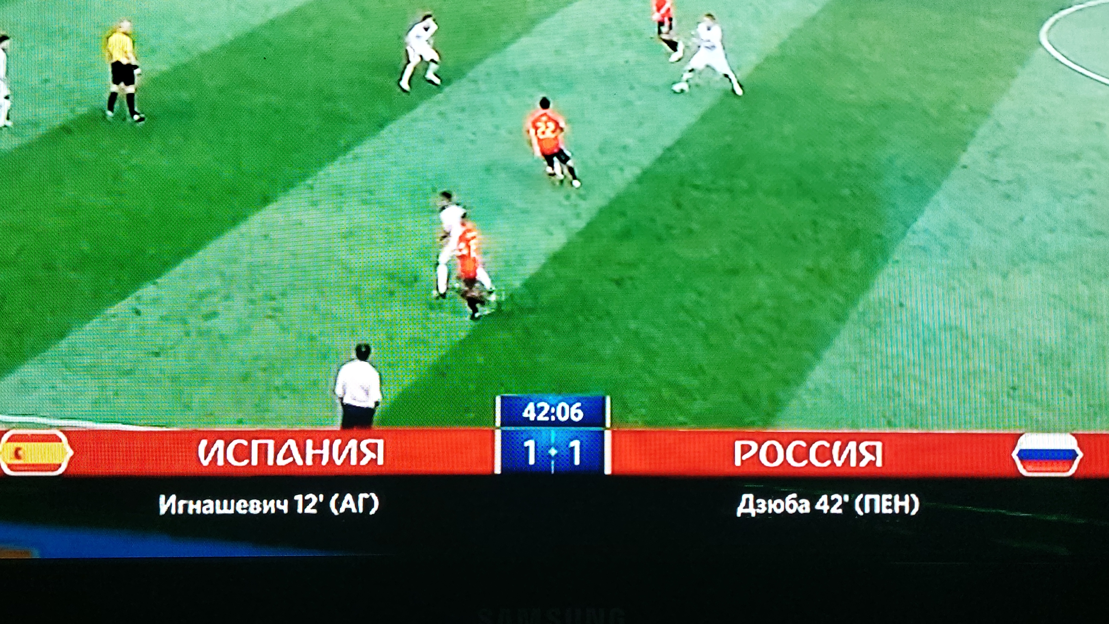 Футбол. Чемпионат мира Испания - Россия
