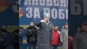 Это наша земля и здесь будет наш порядок. кому не нравится? вокзал, чемодан, на-х...