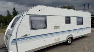 Зимний караван,дом на колёсах Adria Classica 663 UK 2007 года на 7 спальных мест из Швеции