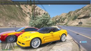 Сhevrolet C6 ZR1 2009 Corvette обзор краш тест драйв тюнинг в гта 5