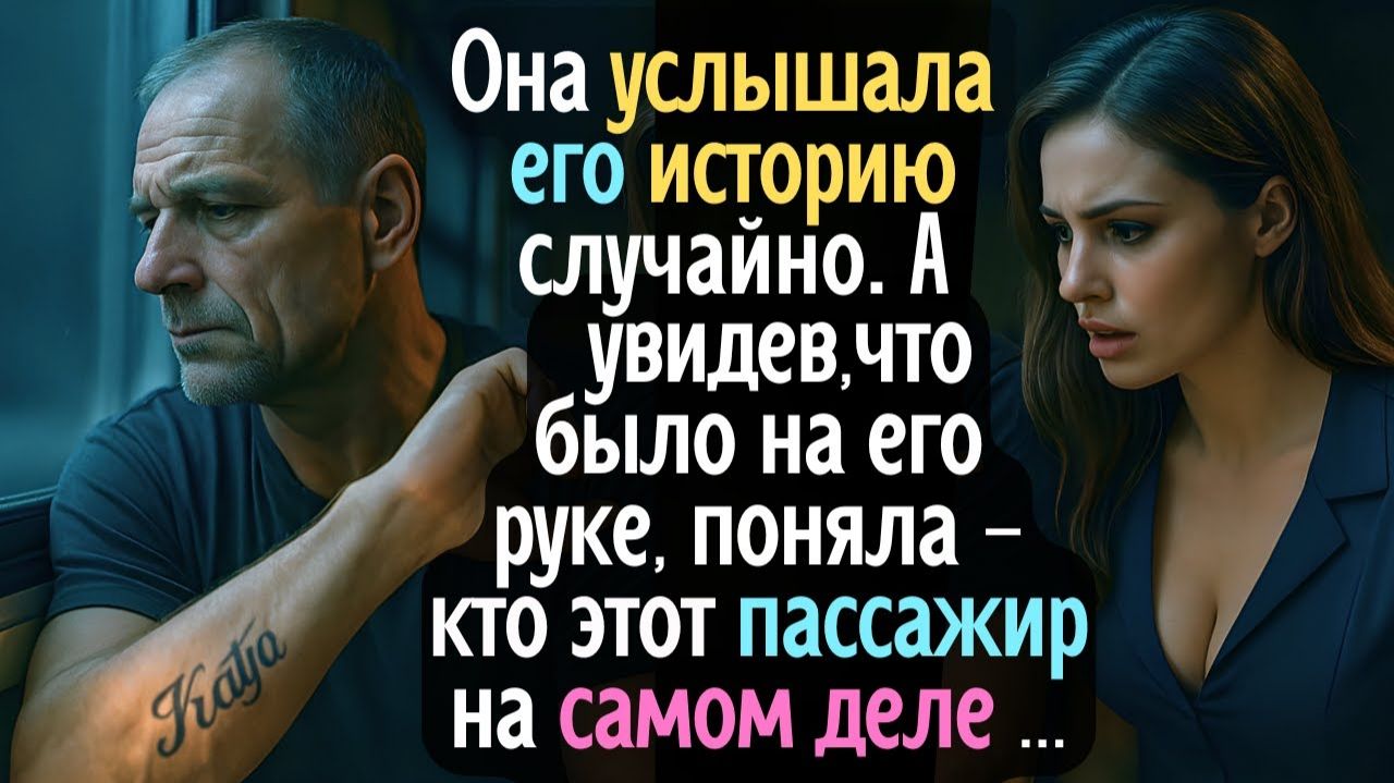 Она услышала его историю случайно. А увидев, что было на его руке - поняла, кто этот пассажир ... смотреть онлайн