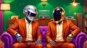 🤖 Daft Punk Vinyl Nights Soul Funk Groove ｜ Chill Disco, Synthwave, Chillwave, Neo Soul Playlist