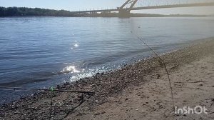 На реке Обь, Новосибирск.