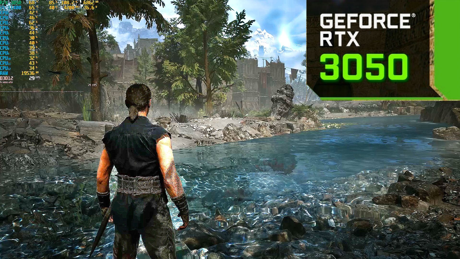 RTX 3050 8gb | Gothic 1 Remake | i5 11400f | Very High Settings + DLSS смотреть онлайн