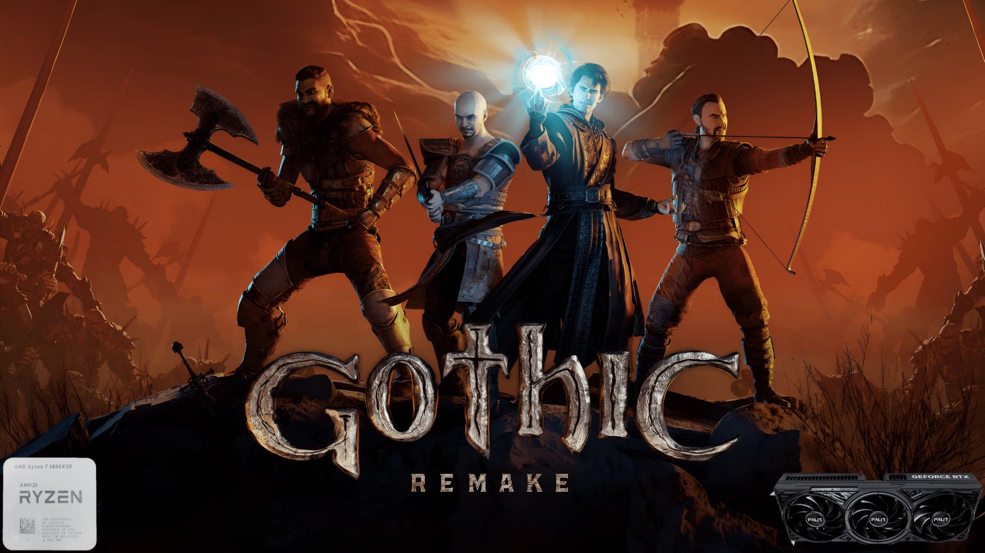 Gothic 1 Remake/1440p/R7 5800X3D/RTX 5070Ti смотреть онлайн