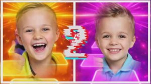 👦 ВЛАД И НИКИ в Tiles Hop! 🔥 Веселый музыкальный челлендж Влада и Никиты в EDM Rush 🎮🌈