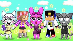 МОЙ ДРОН снял СПРУНКИ в МАЙНКРАФТ НУБ И ПРО ЭВОЛЮЦИЯ ВИДЕО MINECRAFT Евгенбро