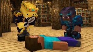 УЖАСТИК И ПРО ИЩУТ МАРДЕРА | УЖАСТИК ПРОТИВ ЖИТЕЛИ ТРОЛЛИНГ MINECRAFT
