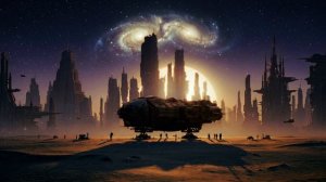 Cyberpunk Dystopian Ambient ｜ The Outer Colony ｜ Dark Sci-Fi Soundscape ｜ Day & Night Cycle