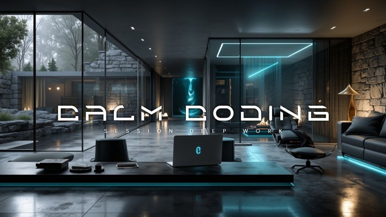 Музыка для глубокой работы - Dark Luxury ~ Продуктивность и ночной кодинг (Deep Luxe Room)