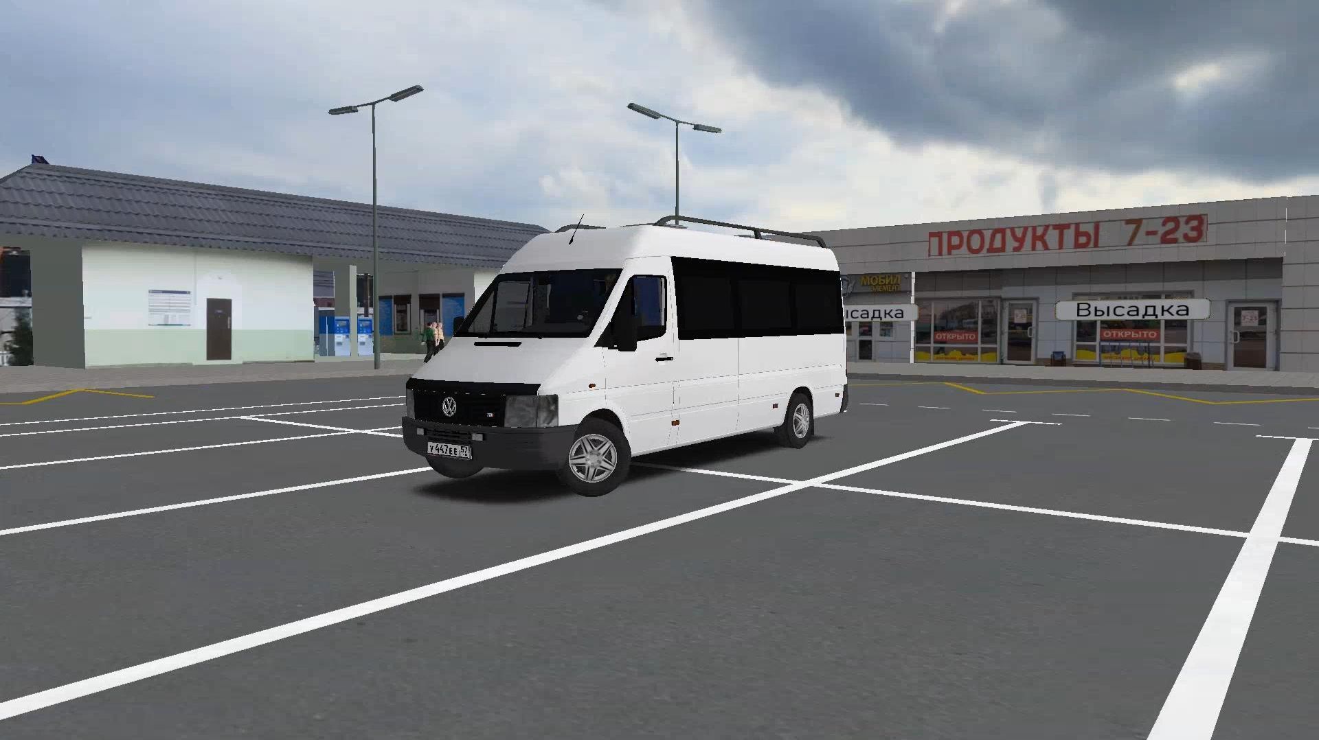 OMSI 2 Поездка на Volkswagen LT 35 по г. Борисов КАНДИДАТ маршрут 3а смотреть онлайн