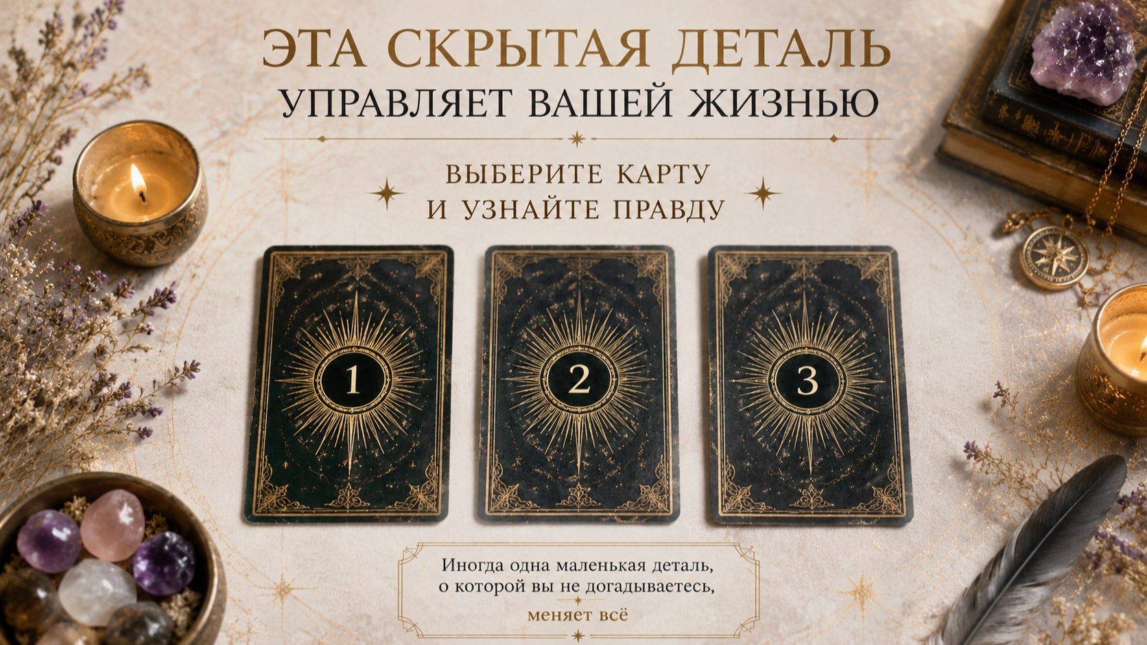 Что вы не замечаете и это влияет на судьбу. Таро расклад. смотреть онлайн