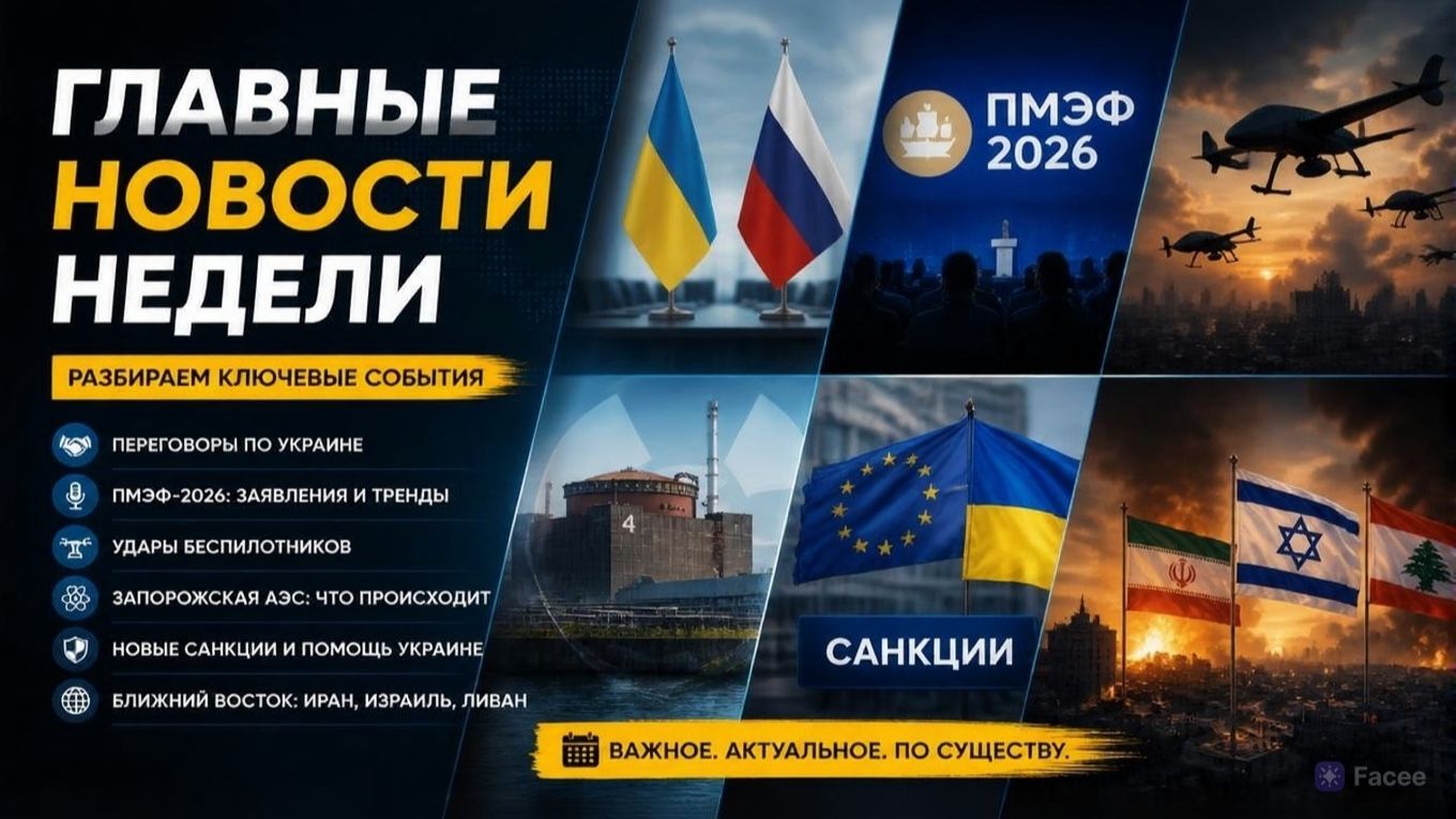 Удары и заявления: ключевые события недели смотреть онлайн