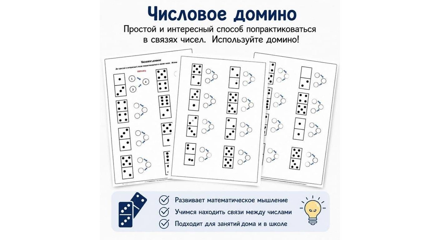 Числовое домино смотреть онлайн