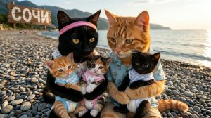 Влог рыжего кота из Сочи