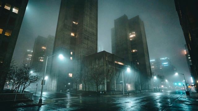 Nocturne Boulevard ｜ 1 Hour Night City Ambient