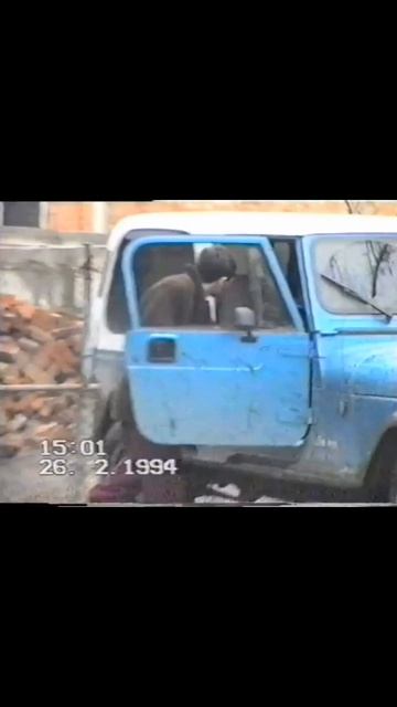 Свадебный кортеж в Чечне, 1994 год