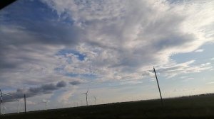 Отпуск 2026 Уфа-Саратов проезжаю ветроэлектростанции