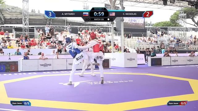 NICKOLAS CJ (USA) Carl Nicholas M-80KG bronze-Roma 2026 World Taekwondo Grand Prix Series