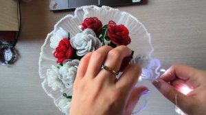 Изготовление ночника «Розы в вазе»