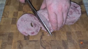 Ветчина трапезная из свинины и говядины.