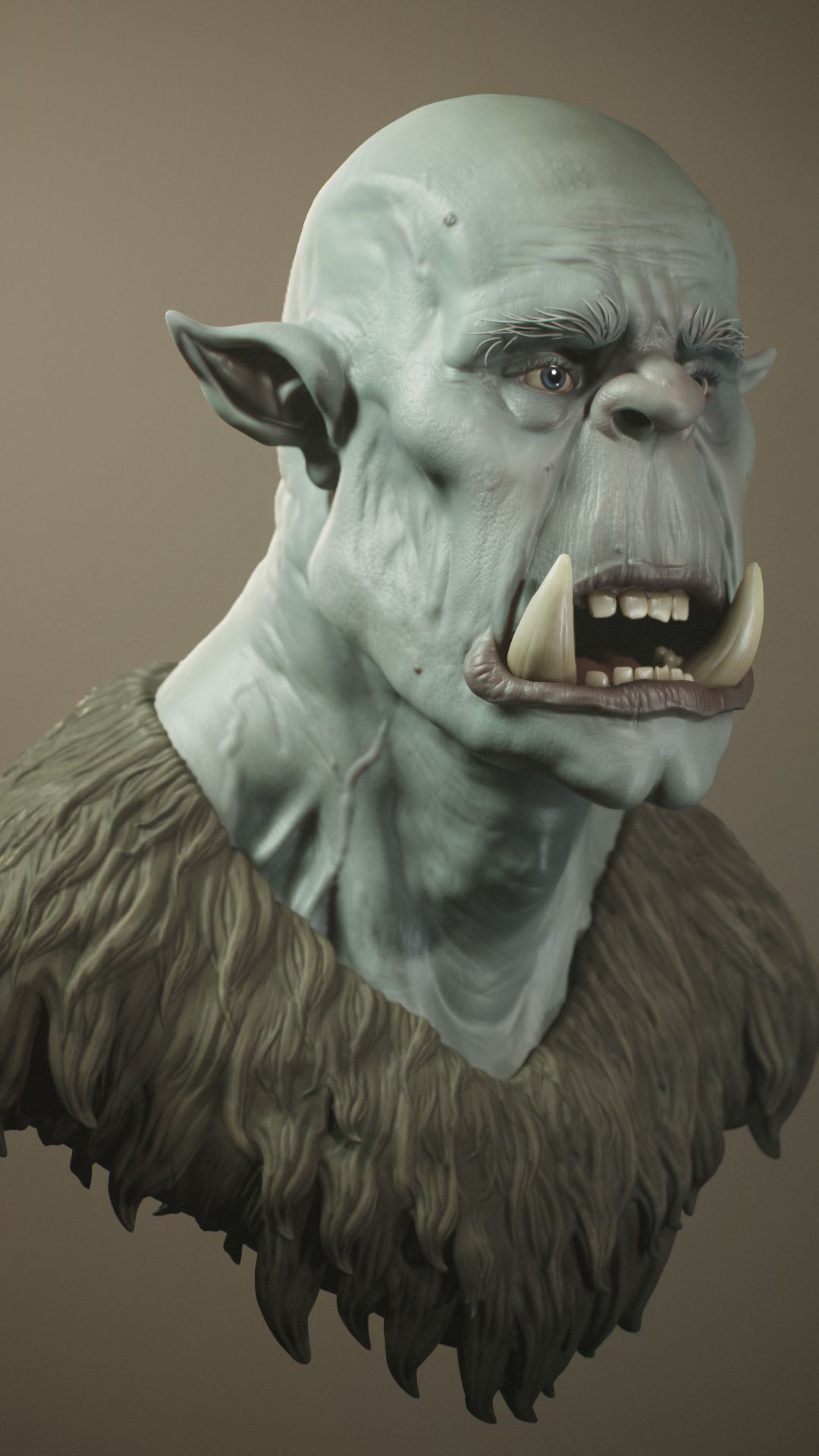 Speed sculpt - Orc Bust смотреть онлайн